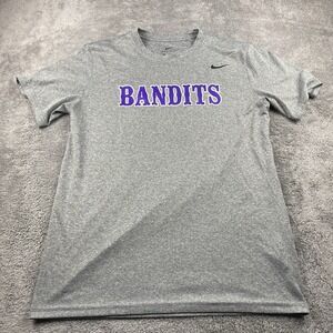 Nike Dri Fit Bandits‎ T-shirt Mens Large Gray Short Sleeve #24